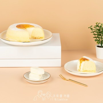 生日禮物【B.Lattice】舒芙蕾乳酪蛋糕【奶蛋素】치플레【채식주의자】｜生日蛋糕/下午茶/甜點/冷凍宅配