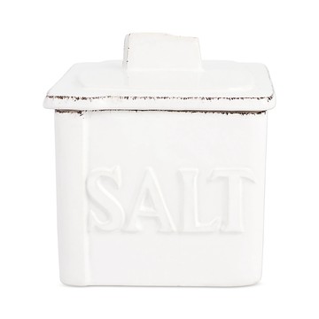 Vietri Lastra White Salt Cellar