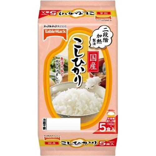 テーブルマーク 国産こしひかり 5食×8入