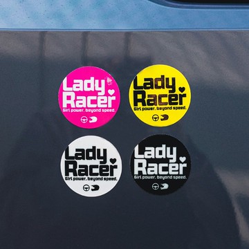 LadyRacer/車貼、貼紙、軟磁 SunBrother孫氏兄弟