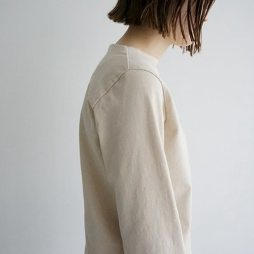 MVS 棉/後中長袖T恤/vintage lace/size1・2