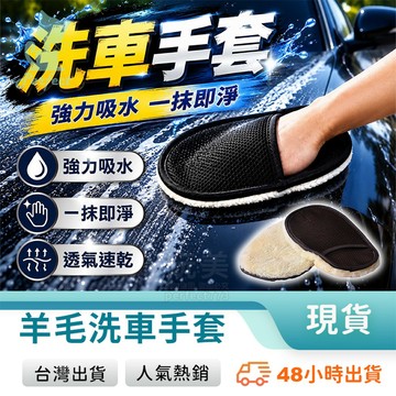 洗車手套 羊毛手套 細纖維洗車手套 仿羊絨洗車手套 仿羊毛洗車手套 羊毛擦車手套 洗車工具 洗車用品 玩美 77599