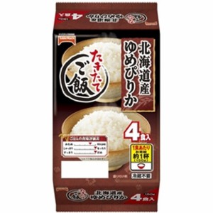 テーブルマーク たきたてご飯ゆめぴりか 分割４食  ×8