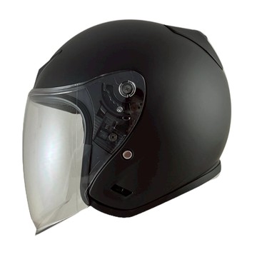 NIKKO N-561 素色 消光黑 耳機曹 全拆洗 加長鏡片 安全帽 半罩