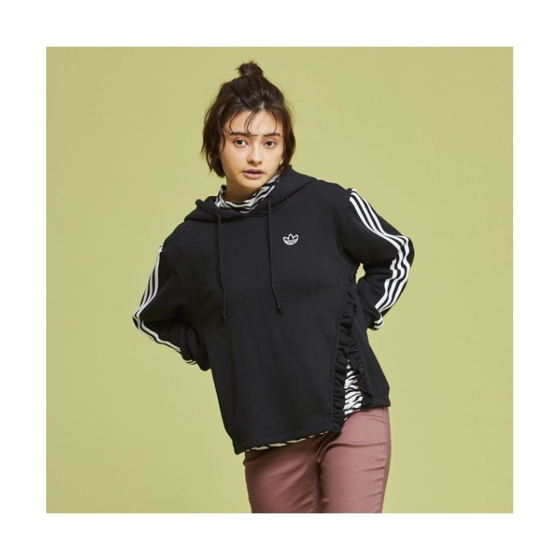 アディダス】 パーカー レディース ブラック S adidas 通販 LINEポイント最大1.0%GET LINEショッピング