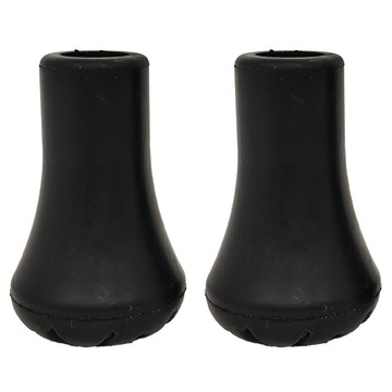 DIBOTE 迪伯特 止滑杖頭 登山杖專用配件 17g  45 x 27mm  黑色  2個