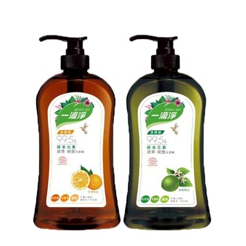 楓康 一滴淨 蘆薈多酚洗潔精1000g｜柑橘植萃／檸檬植萃｜天然不傷手｜清新果香｜去油強效｜可生物分解