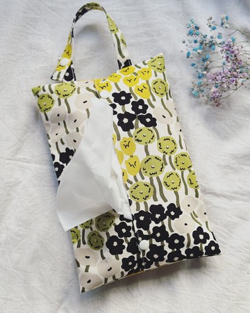 吊掛式面紙套 面紙收納 小花