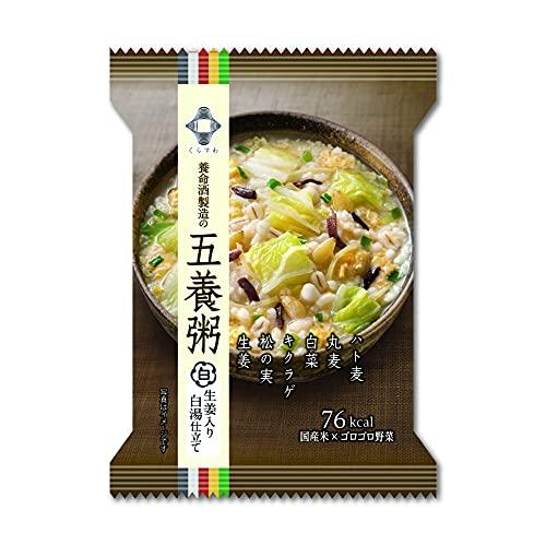 養命酒製造 やくぜんシリーズ 五養粥 白 18.6g×10個