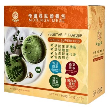 花樹銀行 奇蹟胜肽營養包 15包入  1套  300g