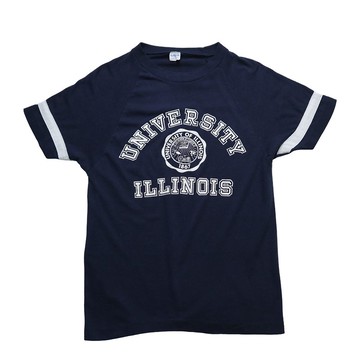 70s Champion 美國製 University of ILLINOIS T-Shirt