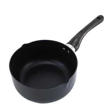 一品川流 樂司廚品 / 鑽石級不沾單把湯鍋-18cm-2支組