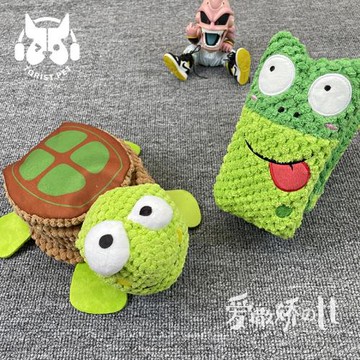 TT 狗狗解悶玩具發聲藏食互動毛絨玩具法斗柯基耐咬中小型犬公仔