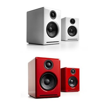 【Audioengine】A2+ wireless主動式立體聲藍牙書架喇叭 (白)