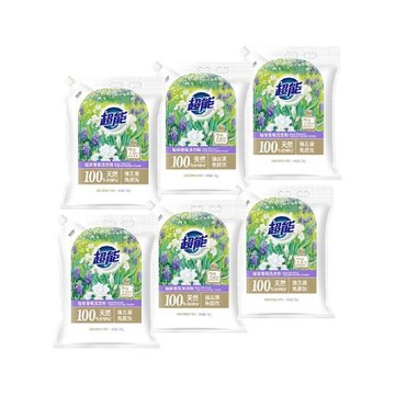 超能 植郁香氛洗衣粉1800g(6入)