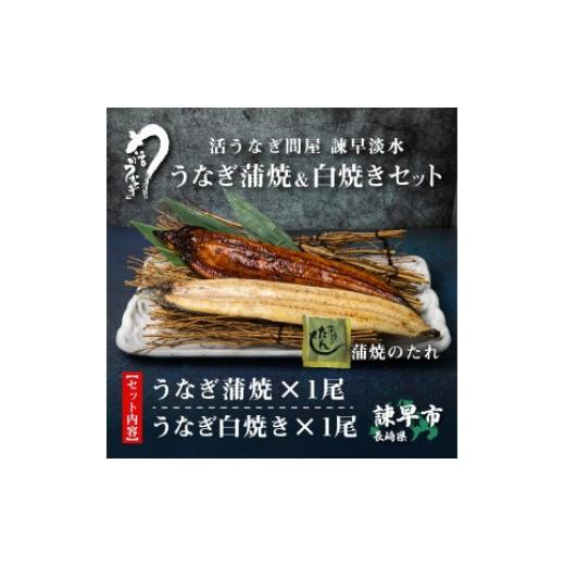 ふるさと納税 長崎県 諫早市 うなぎ蒲焼白焼きセット