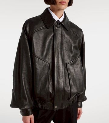 Saint Laurent Leather bomber jacket