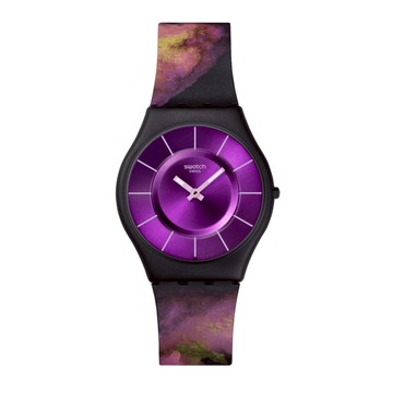 Swatch PARADISE BLOOM 超薄手錶/男錶/女錶/瑞士製造 SS08B106 (34mm)【官方旗艦店】