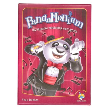 KANGA GAMES 熊貓大樂團 適合6歲以上兒童 2-6人遊戲 約20分鐘  1盒  紅色