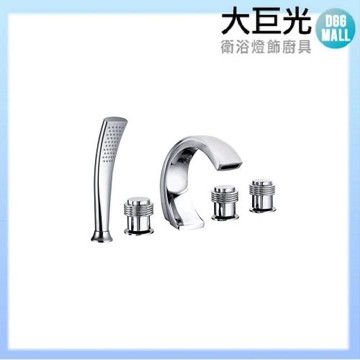 【大巨光】浴用檯面雙槍水龍頭_5件式(SB-0805)