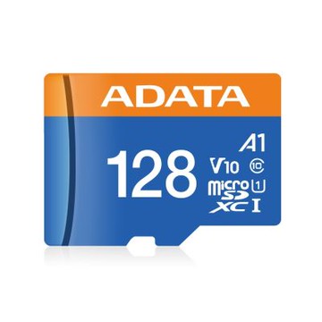 威剛 Premier microSDHC 128GB UHS-I A1 記憶卡 手機/行車紀錄器用 GJ19104