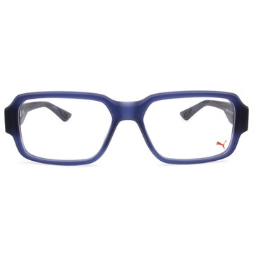 PUMA | 無畏之巔長方框眼鏡 | 極藍