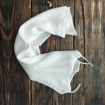 內襯/波波小百合棉麻內搭細肩帶打底襯裙輕薄苧麻寬鬆中長裙亞麻連衣裙睡衣