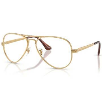 【RayBan】RB3925 2500#58mm#AVAIATOR MAX飛行員款光學眼鏡(金)#金橘眼鏡