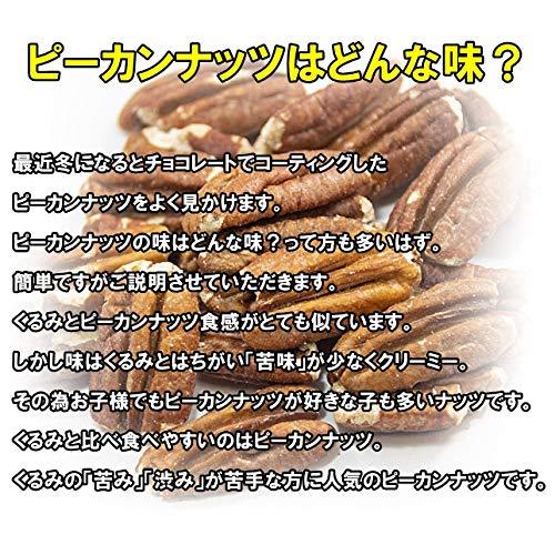 ピーカンナッツ500g　無添加・塩不使用