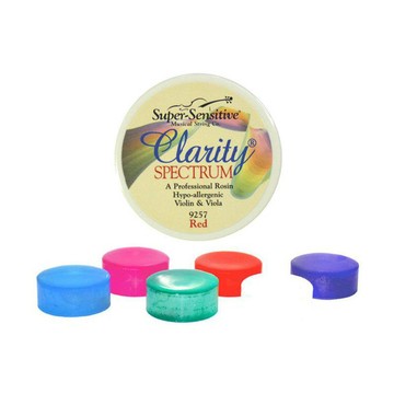 美國 Super-Sensitive Clarity Spec 彩色松香 小提琴 中提琴松香