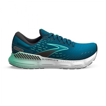 Brooks Glycerin Gts 20 男 慢跑鞋 運動 避震 緩衝 甘油系列 藍綠 [1103831D439]