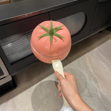 【新家的一百個快遞】可愛泡面鍋不插電創意番茄鍋不粘鍋平底家用
