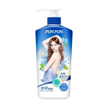 澎澎PON PON香浴乳/1200g/水嫩清爽/瓶