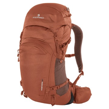 FERRINO 登山健行網架背包【棕紅】Finisterre 30 75746