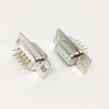 E04-09P D型9P 母座 插板180°/ D-SUB 焊板 / 插板式 接頭-10入/包 (含稅)【佑齊企業 iCmore】