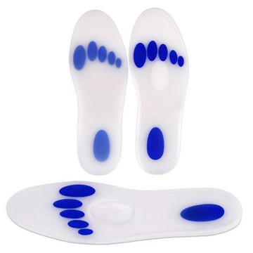 【JHS杰恆社】los0983矽膠鞋墊運動鞋墊男減震舒適夏季柔軟護足心墊跑步