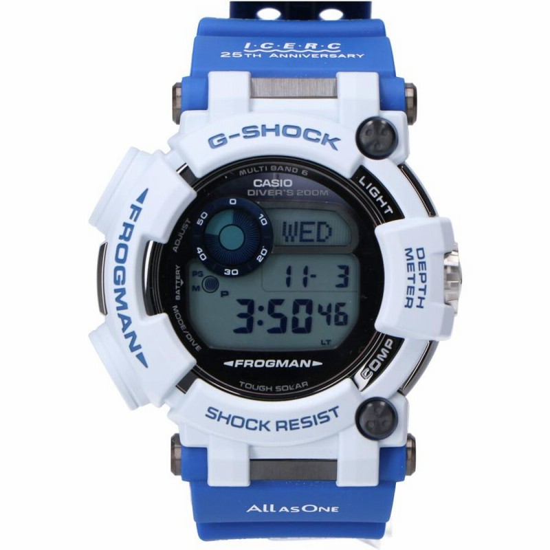 新品同様/ G-SHOCK ジーショック GWF-D1000K-7JR フロッグマン イルクジ ICERC25周年記念モデル 世界限定1500本  タフソーラー 腕時計 | LINEショッピング