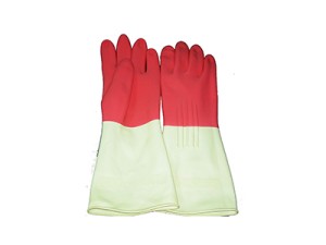 雙色橡膠手套