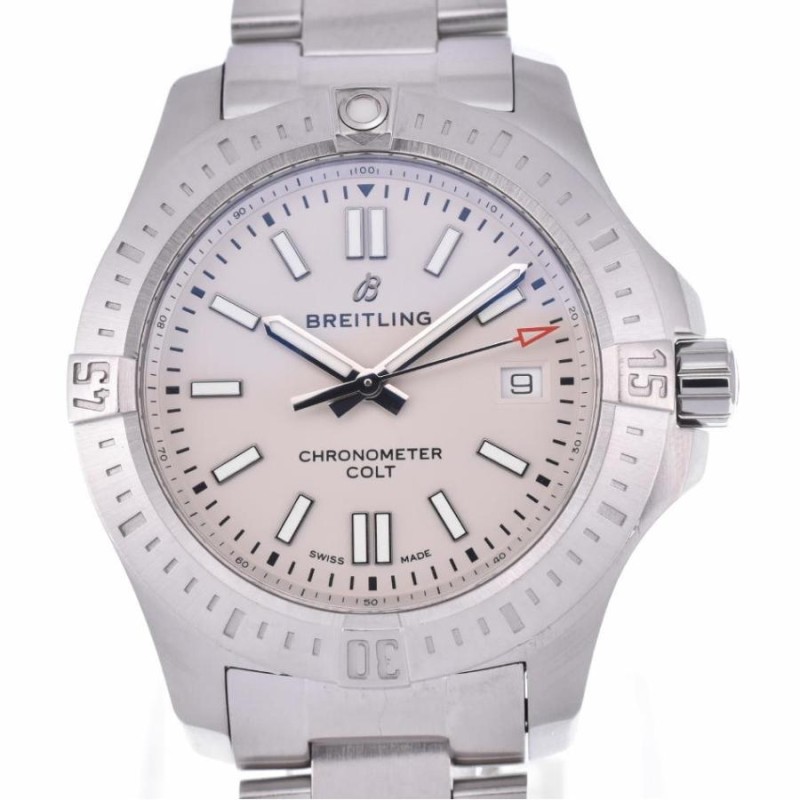 美品 ブライトリング BREITLING コルト41 A17313 自動巻腕時計(アナログ) - 腕時計(アナログ)