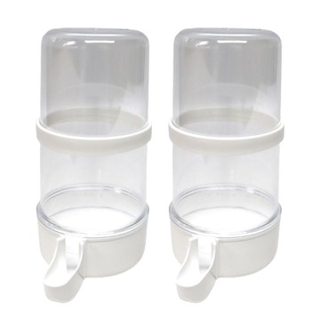 2GR 鸚鵡飲水器 400cc 2GR 285  Clova White  2個