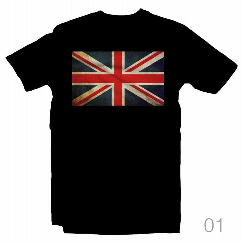 イギリス 海外デザイナー 国旗柄 グレードブリテン 半袖 Tシャツ