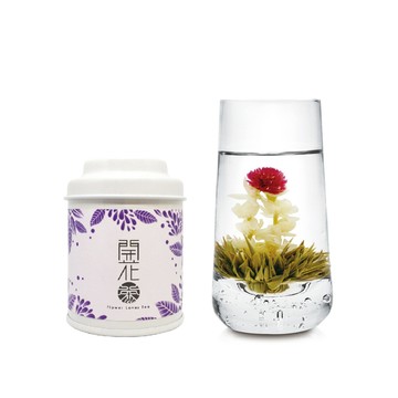 獻給創新前衛的你【無藏茗茶】工藝花茶 開花茶 - 綜合6入小罐裝精緻禮盒 好友 生日禮 閨蜜禮 感謝有你 植物 療癒 花 舒心