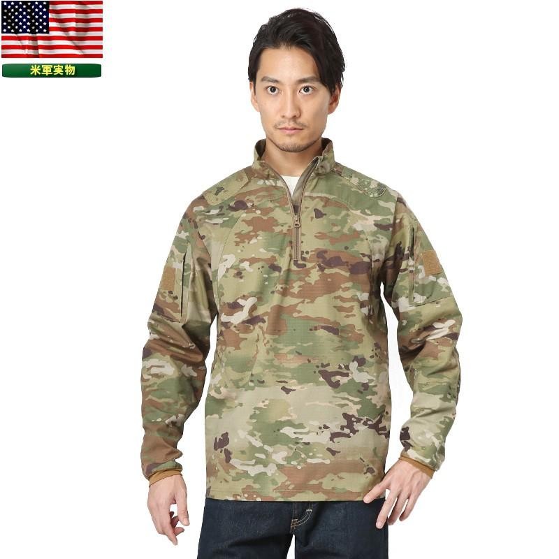 実物 新品 米軍INCLEMENT WEATHER COMBAT シャツ OCP メンズ サバゲー