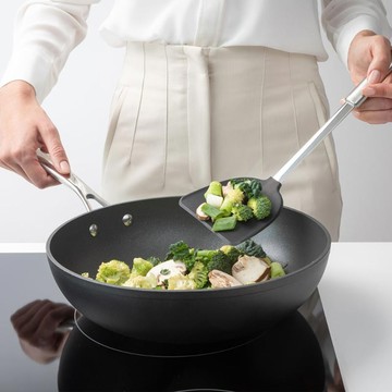 Brabantia 不銹鋼柄-矽膠煎匙