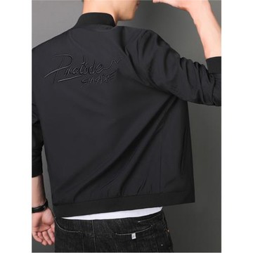 外套男春秋季2023年新款秋季休閑男士秋冬潮流棒球服加絨加厚夾克