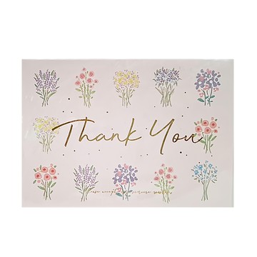 德德小品集 萬用卡 花卉設計 感謝卡片 生日祝福 節慶送禮  如花在野 花恩  1組