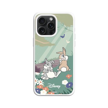 iPhone 15 Pro Max SolidX 白 - 迪士尼-經典系列 Disney Classics - 小鹿斑比 - 桑普與邦妮