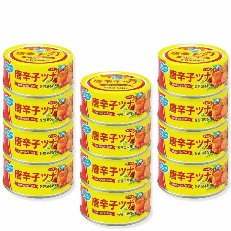 東遠 唐辛子ツナ缶詰（100g） 12個セット