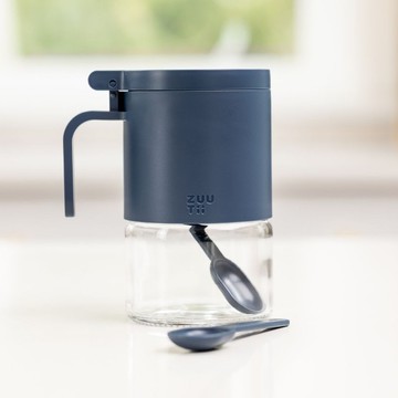 Zuutii 防潮玻璃調味料罐 - 城市藍色