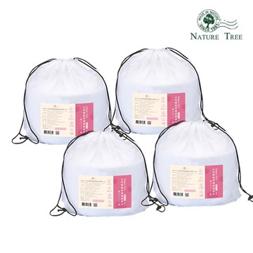 Nature Tree 棉質拋棄式潔膚巾洗臉巾捲筒式80抽 4入